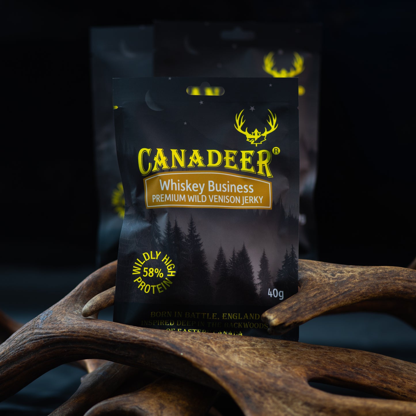 “Whiskey Business” - Venison Jerky 3 x 40g