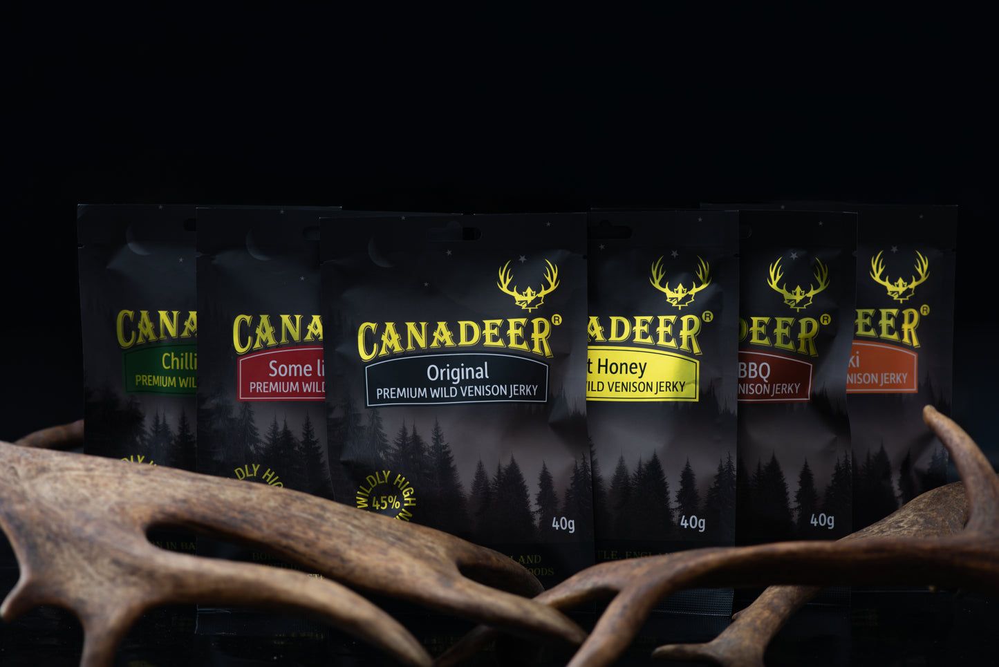 Six Packs - Venison Jerky 6 x 40g