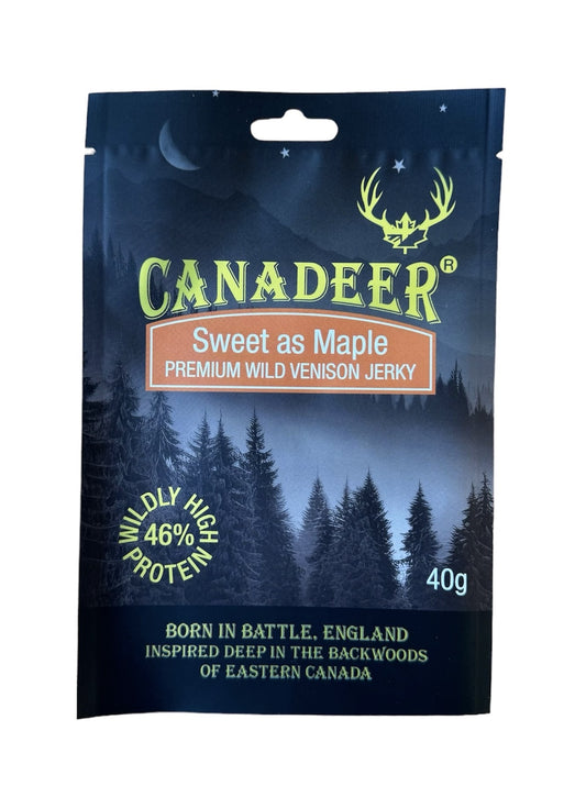 “Sweet as Maple’ - Venison Jerky 1 x 40g